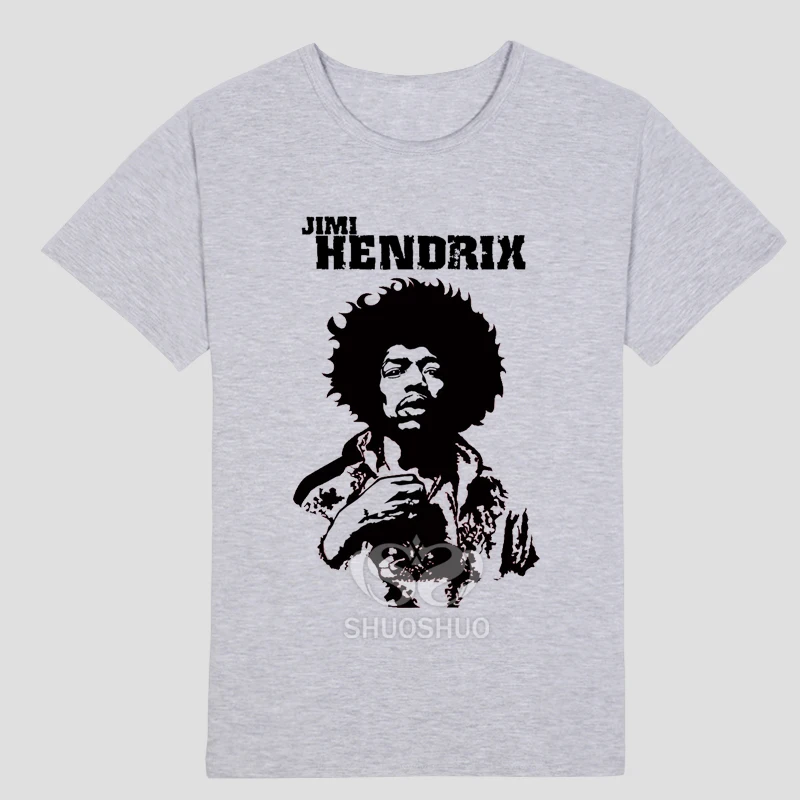 Jimi Hendrix T-Shirt Family Man T Shirt Design Short Sleeve Cotton