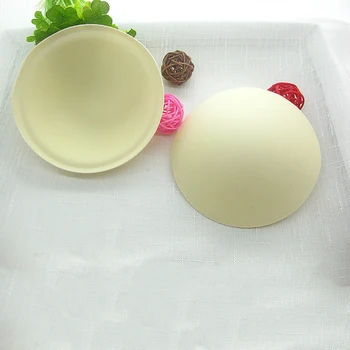 

1Pair B-SH-HG-294-BG Foam Bra Insert Pads Round Full Cup Bikini Swimsuit Breast Enhancer Push Up