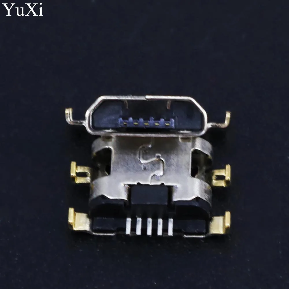 YuXi Micro USB 5pin B Тип гнездовой разъем для HuaWei Lenovo A360T телефон 5 pin зарядный