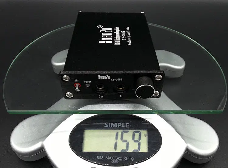 High Current Portable Headphone Amplifier Audio HiFi Stereo All resistance amp