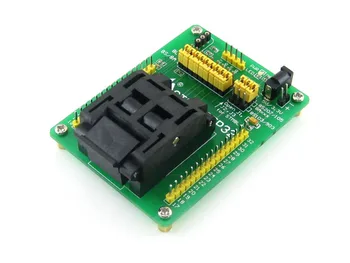 

Yamaichi IC Test & Burn-in Socket with a simple board, especially for STM8 microcontroller in QFP32(0.8mm pitch) package