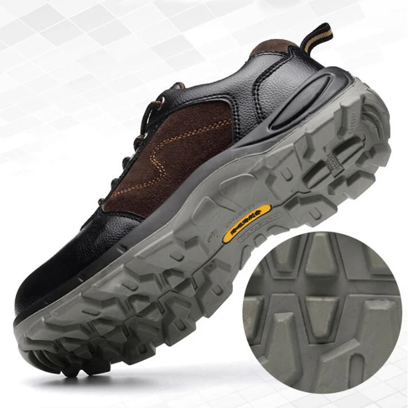 2019 جديد أحذية أمان الرجال خفيفة الوزن غطاء صلب لأصبع القدم عدم الانزلاق للماء أحذية عمل مكافحة ثقب تنفس الأحذية الواقية 2019 جديد أحذية أمان الرجال خفيفة الوزن غطاء صلب لأصبع القدم عدم الانزلاق للماء أحذية عمل مكافحة ثقب تنفس الأحذية الواقية