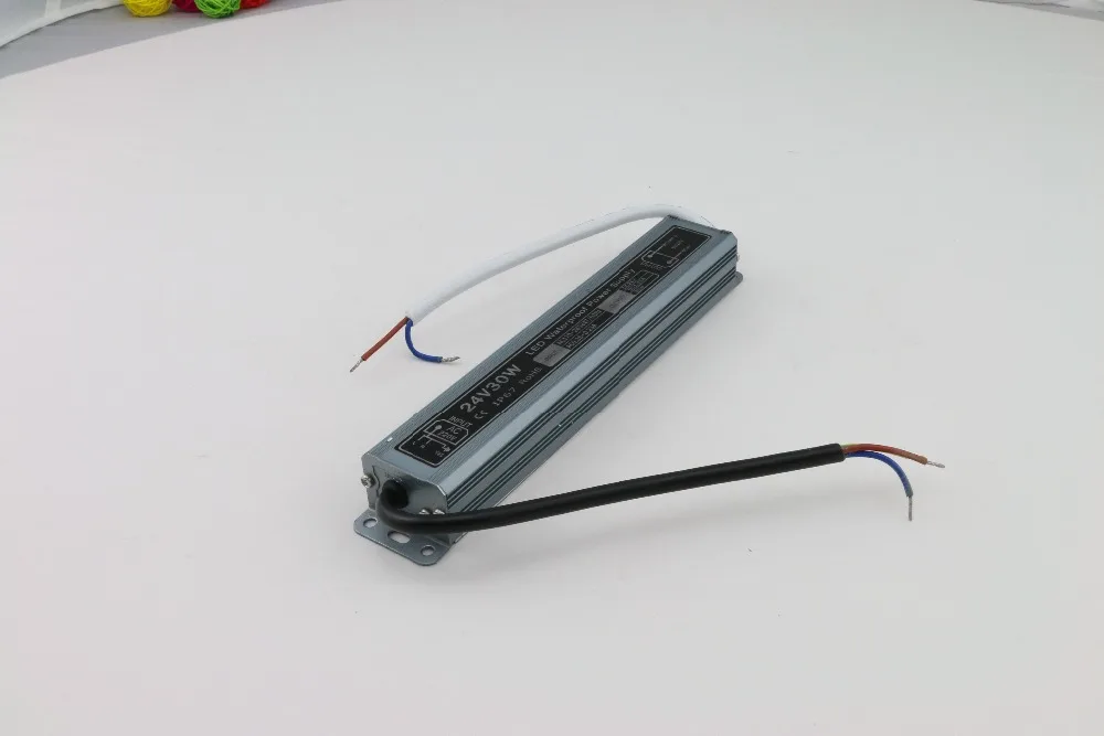 

new AC 100-264 V to DC 24V 30W 1.25 A Power Supply Floodlight LED Driver Lighting Transformer IP67 Waterproof Adapter
