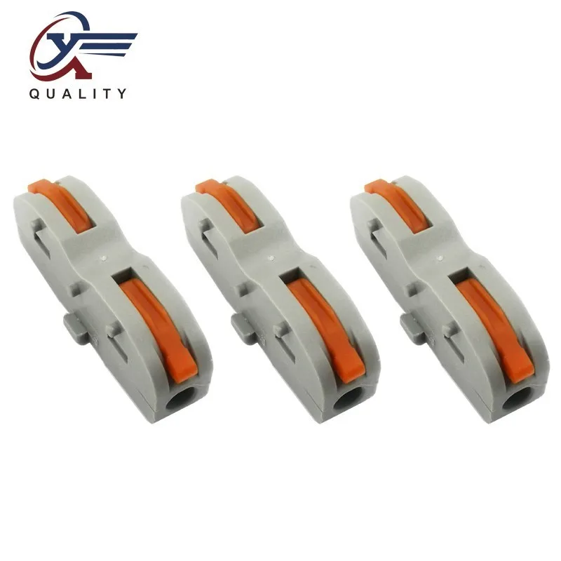 

New color WAGO mini fast wire connector (10-50 pieces/batch), universal compact wiring connector, plug-in terminal block