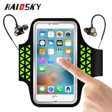 Haissky спортивные нарукавники для бега для samsung S10 нарукавник держатель чехол для телефона на руку для iPhone 11 X XR XS Max 8 7 Plus huawei P30