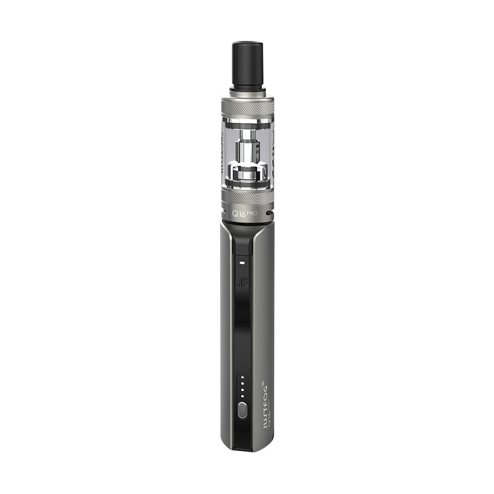 Комплект JustFog Q16 Pro 900 мАч с 1,9 Ом/Ом катушкой и мл атомайзером 4 Vape комплект с переменным напряжением vs Minifit/Q16 - Цвет: Серебристый