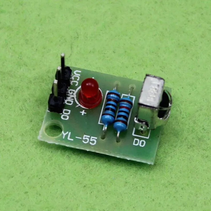 

Glyduino HX1838 Infrared Remote Control Module 5V High Sensitivity IR Receiver Module for Arduino DIY
