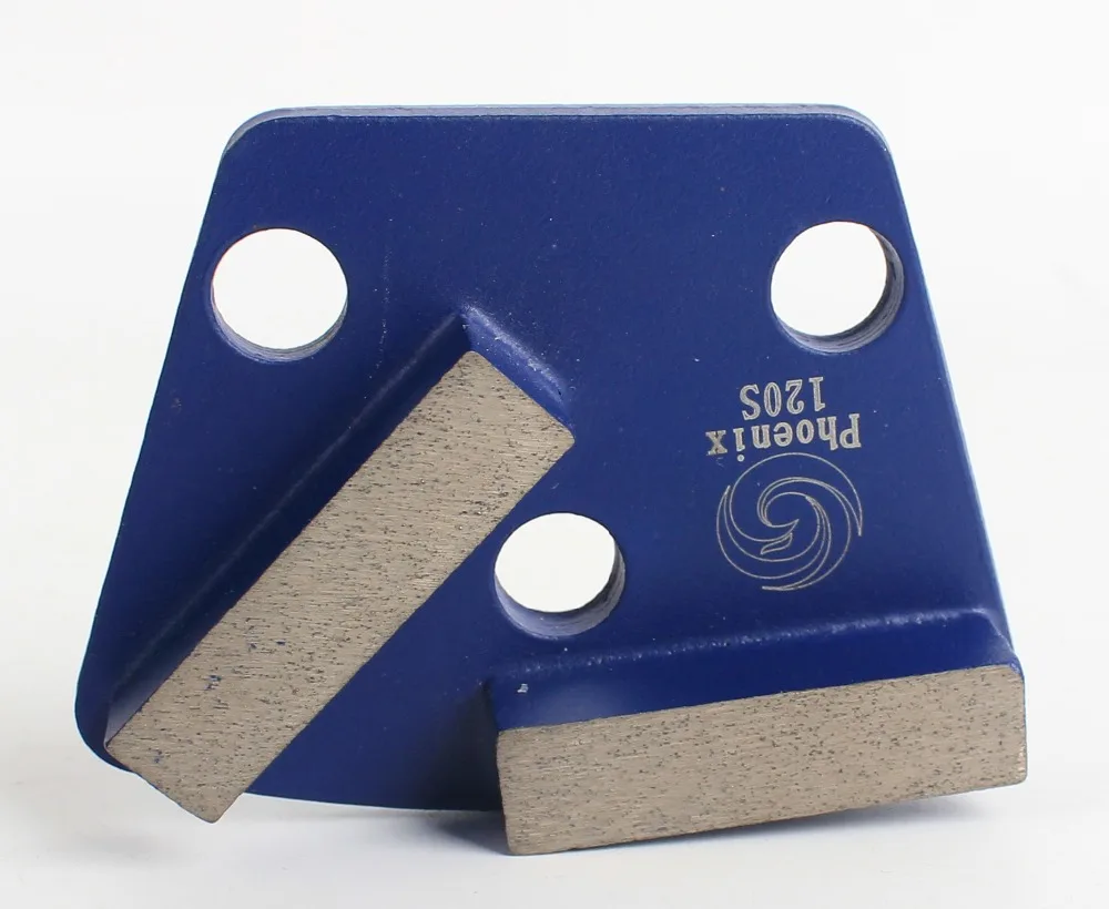 Raizi алмазный шлифовальный станок металлические сегментные инструменты с тремя 9 мм отверстиями зернистость 30-120 мягкий скребок для бетонной шлифовальной машины ASL