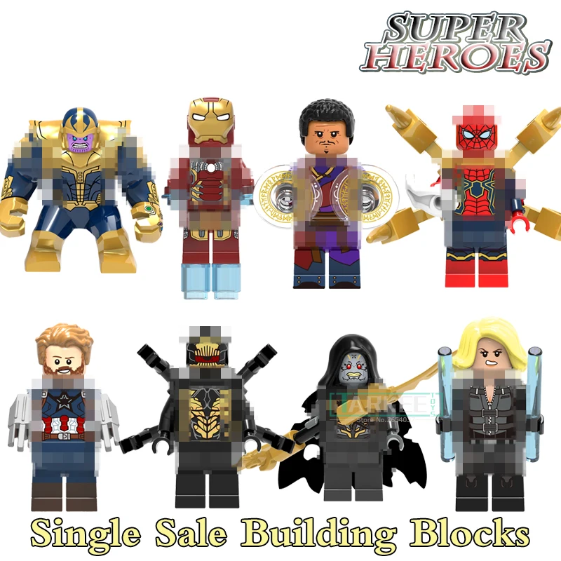 

Single Sale Building Blocks Corvus Glaive Outrider Super heroes Model Toys Hobbies Children Gifts Brick Marvel Diy Figures X0186