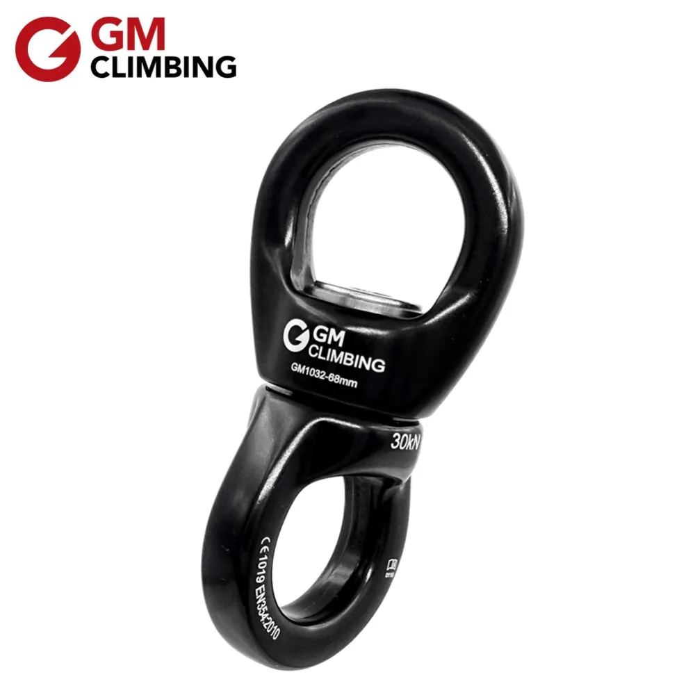 Heavy Duty 30kn Rock Climbing Arborist Swing Swivel Rotary Connector Heavy Duty 30kn Rock Climbing Arborist Swing Swivel Rotary Connector