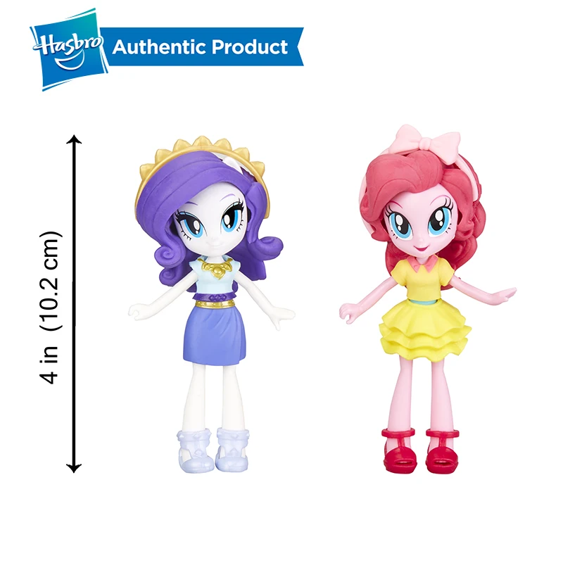 Hasbro My Little Pony Equestria Girls Fashion Squad Rarity Pinkie Pie Rainbow Dash Mini Doll Set - 4-Inch Size - Includes Over 40 Accessories image 5