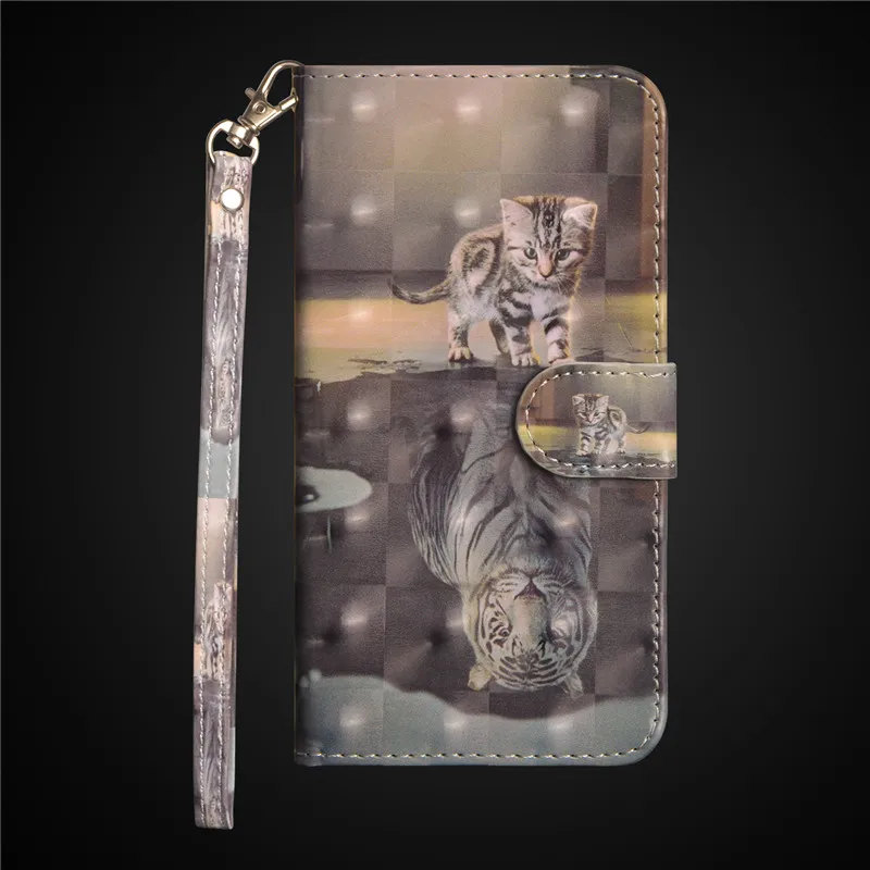 Wekays чехол для Coque zte лезвие A520 520 с милым рисунком кота кожа флип принципиально чехол для zte A520 A 520 чехол для zte 520