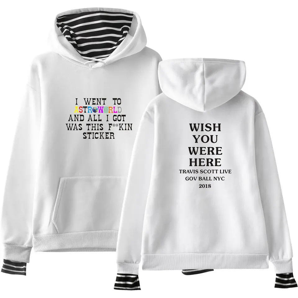 2018 Kpop Fans New BTS Hoodies Travis Scotts ASTROWORLD Sweatshirt Men Women Oversized Pullovers Harajuku Solid Cotton Outwear