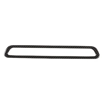 

2PCS Carbon Fiber Style Car Central Control Volume Audio Frame Trim Cover Stickers For BMW X5 G05 2019 Car Styling Accessories