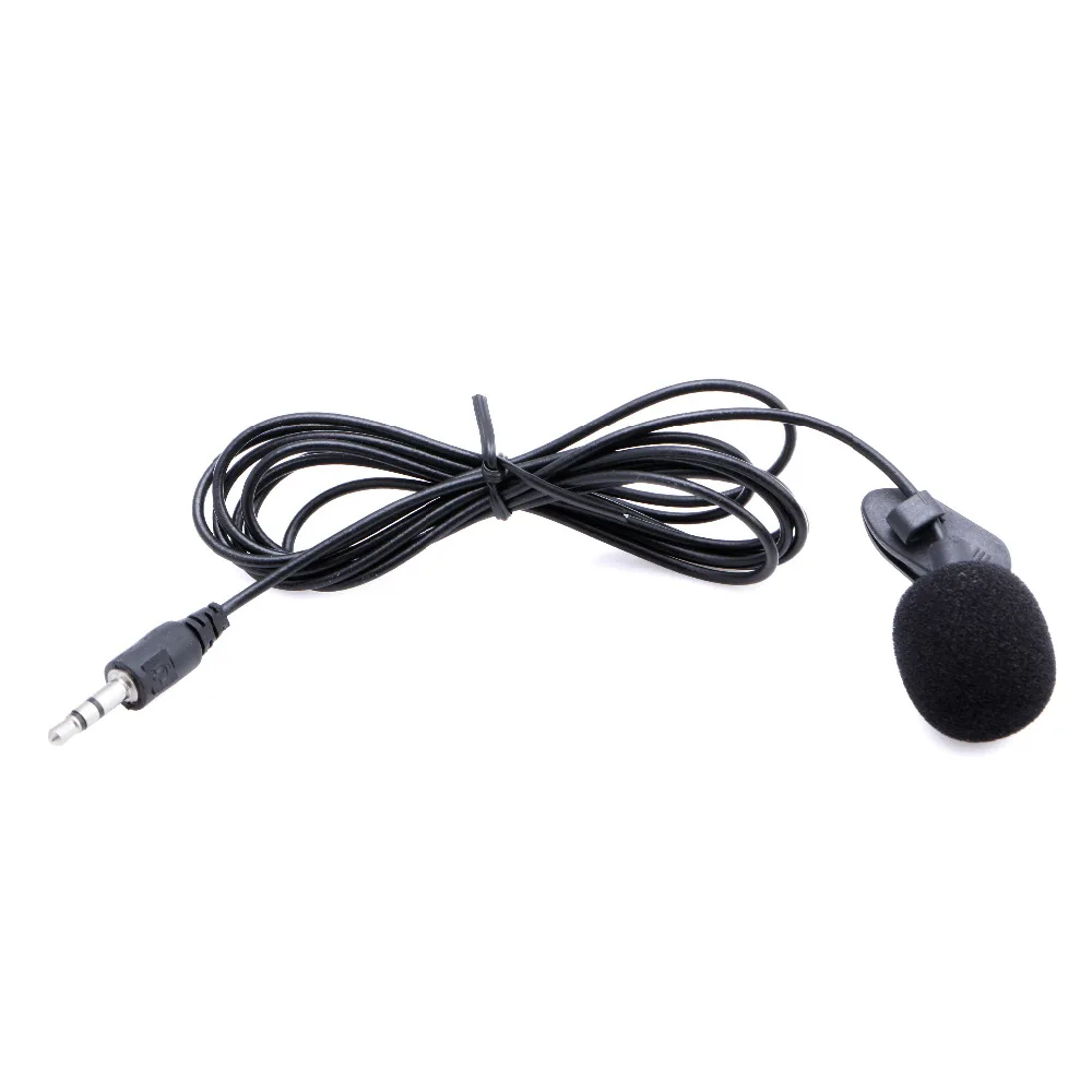 

Mini Hands Free Clip On Lapel Microphone Mic For PC Notebook Laptop Skype 3.5mm