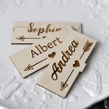 На заказ лазерная резка знак имени, место установки знак ужин вечерние Место Карты Свадебные любимые карты украшения каллиграфии Вечерние