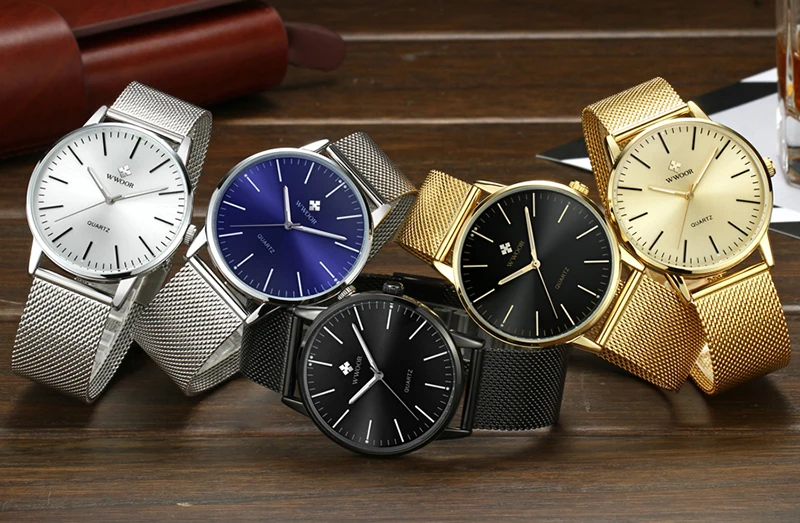 WWOOR Relogio Masculino мужские часы Топ бренд класса люкс полностью золотые мужские часы из нержавеющей стали мужские наручные часы Zegarki Meskie
