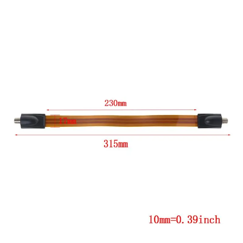 Плоский Fcoaxlal Cabl E Female F Commector пройти домой/на окно автомобиля, дверь tv LTE антенна ТВ