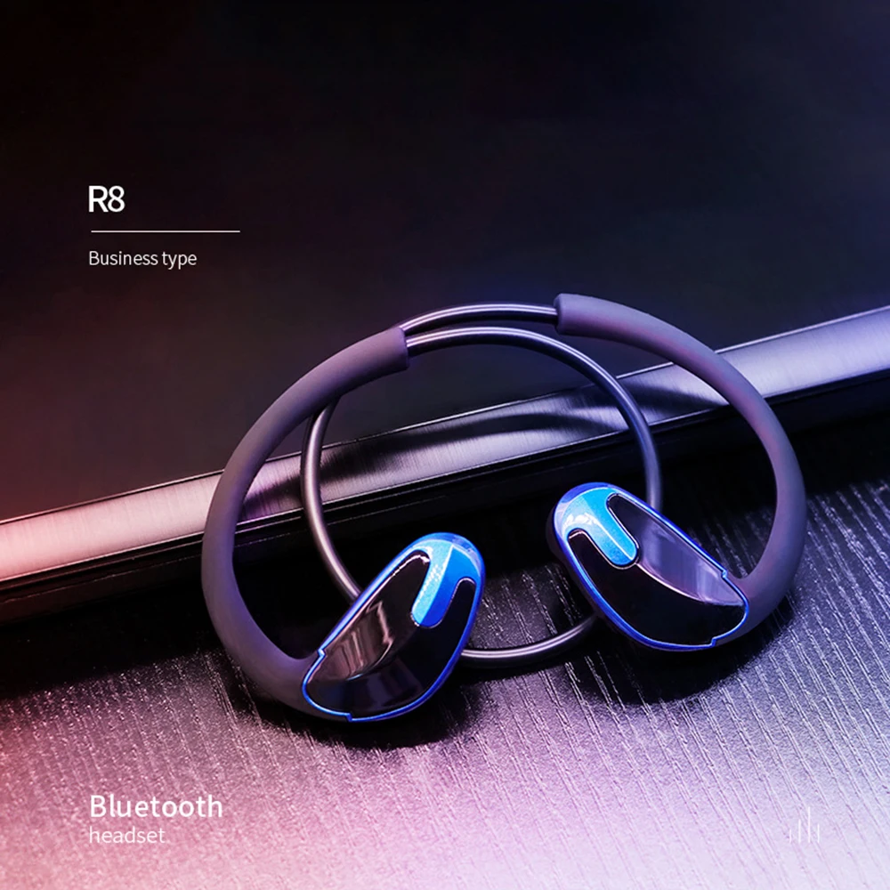 

CSR R8 V4.1 Bluetooth Wireless Sports Headphone Ear Hook Stereo Music Earphone Movement For iOS Android Phones