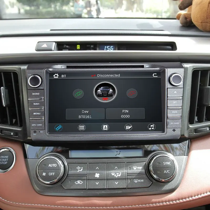 Xonrich автомобильный мультимедийный плеер 2 din gps DVD для Toyota RAV4 Rav 4 2013 навигация Авторадио аудио головное устройство стерео DAB