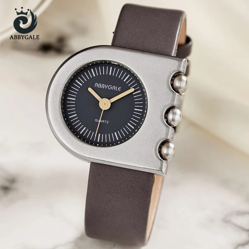 Unique Irregular Creative Dials Fashion Women Watches Creative Luxury Ladies Watch Analog Hour Vintage Girls Wristwatch Gift