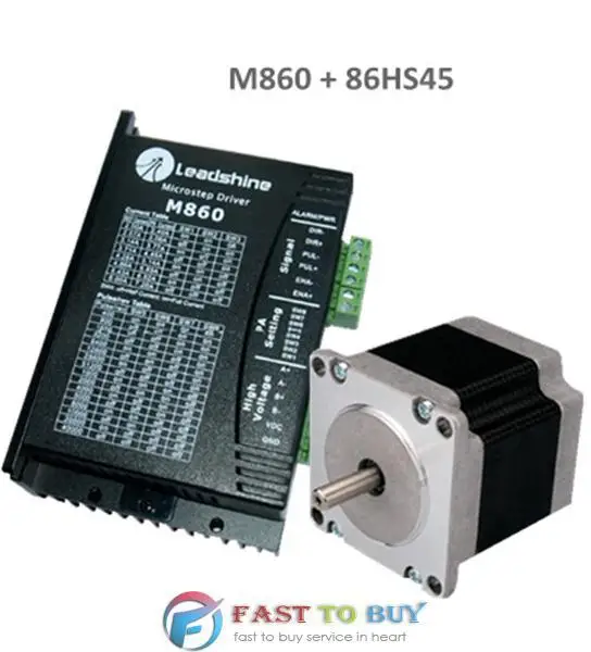 

2-phase Stepper Drive and Motor M860 + 86HS45 4.5N.m New