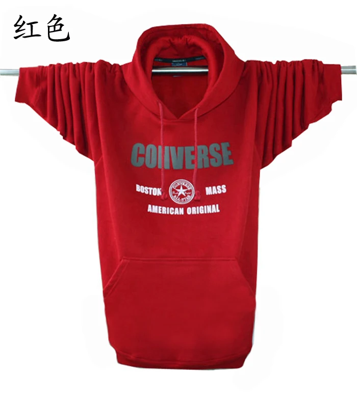 Plus size male sweatshirt fat guy causal hoodies with a hood clothing