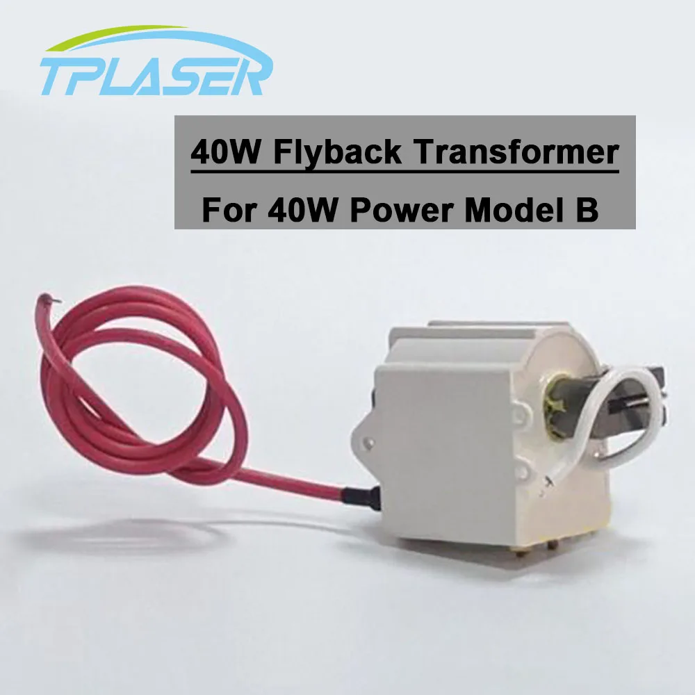 

High Voltage Flyback Transformer 40W for CO2 40W Laser Power Supply Model B