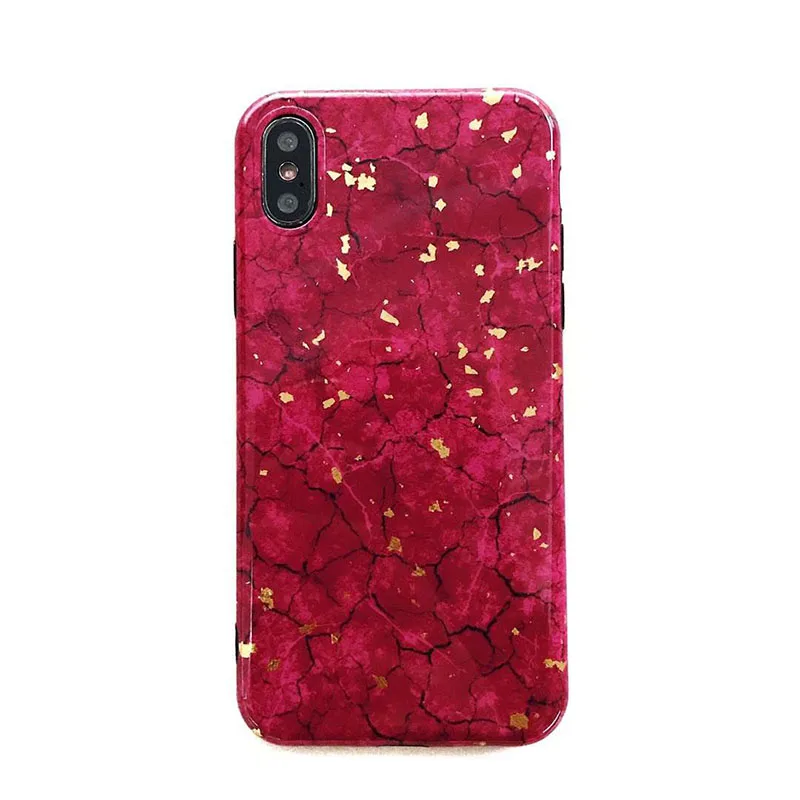 Модный мягкий чехол с платиновым мрамором для iphone 6 S 7 8 plus X XR XS MAX телефона samsung galaxy