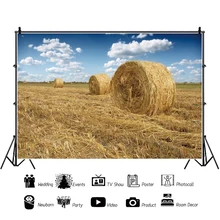 Yeele Hay Bales Stack Agriculture Autumn Harvest Rural Scenery Photography Backgrounds Photographic Backdrops For Photo Studio national bank for agriculture and rural development nabard