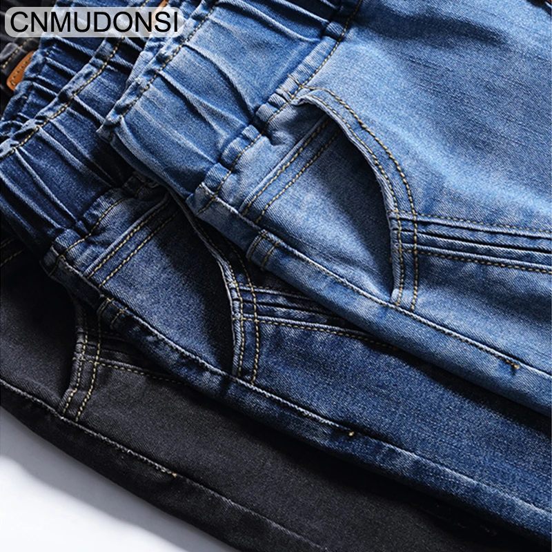 CNMDONSI, винтажные весенние джинсы с эластичной резинкой на талии, женские свободные джинсы на завязках, повседневные штаны-шаровары, уличная одежда для женщин