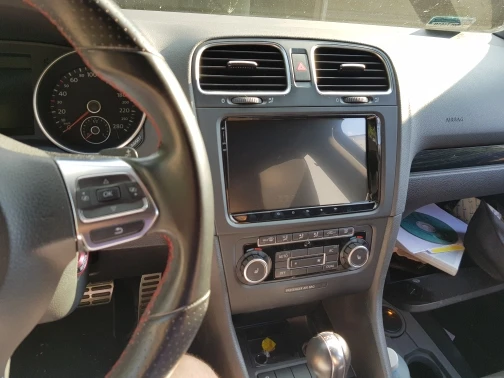 Cheap 9" Android 8.0 Octa Core 4GRAM Car Player Radio GPS No DVD for vw Volkswagen Golf Plus Passat CC Touran Tiguan Sharan Skoda Seat 3