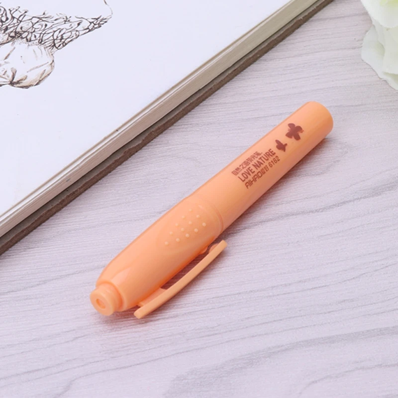 

2019 New 6pcs/Set Candy Color Highlighter Notebook Maker Pens Fluorescent Line Marker Pen