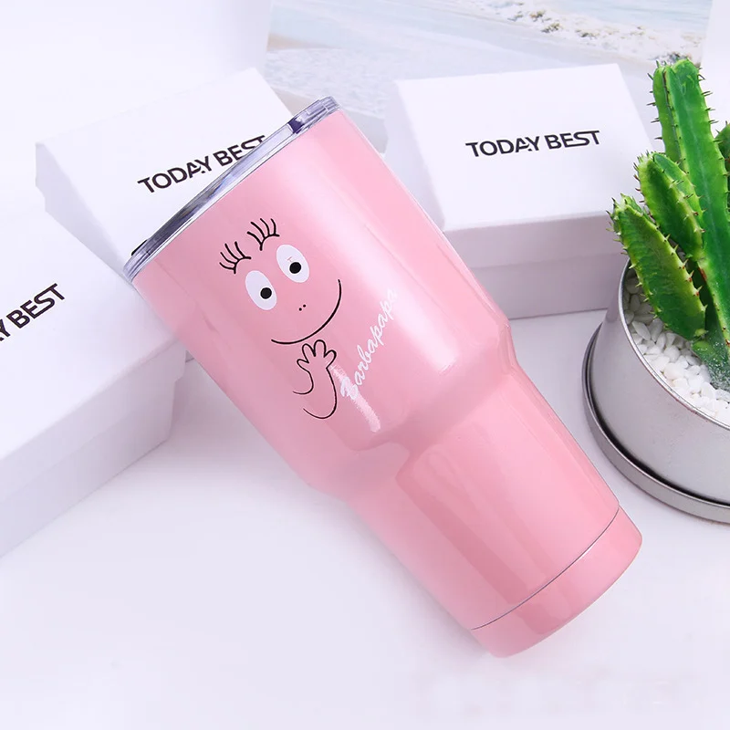 Bubble Blast X стакан Barbapapa с вакуумной изоляцией бутылка для пива вина воды