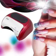 48 Вт CCFL& светодиодный светильник для лечения Ногтей, УФ-гель-сушилка, профессиональное оборудование для ухода за ногтями, Сушилка для ногтей, США вилка, красный