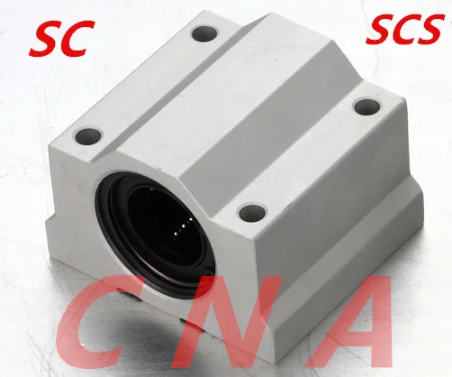 

4 pcs SC12UU SCS12UU Linear motion ball bearings slide block bushing for 12mm linear shaft guide rail CNC parts