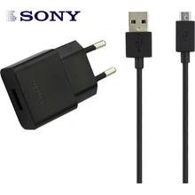 Оригинальное зарядное устройство sony UCH20 для путешествий+ кабель sony Micro USB для sony Xperia Z1 Z2 Z3 Z4 Z5 COMPACT Z5 PREMIUM M4 AQUA