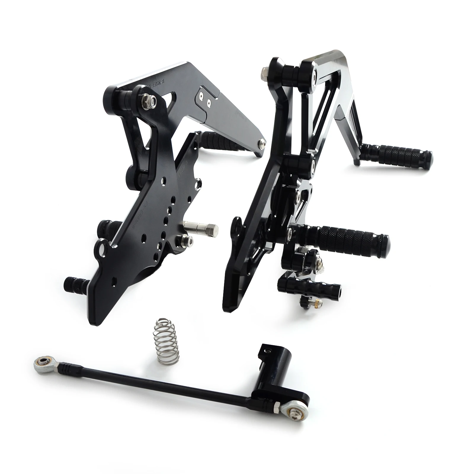 NICECNC мотоцикл Rearset регулируемая подножка подножки для Kawasaki Ninja 650 EX650 ER 6N ER6N 6F ER6F 2012
