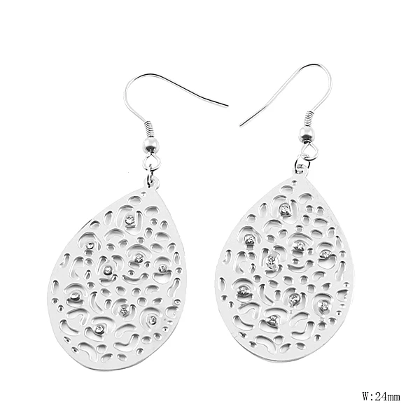 

CH-263 Luxury Moon Dropping Ear Nails Jewelry Moon Model with start for Valentine's Day Best Jewelry and Party Jewelry
