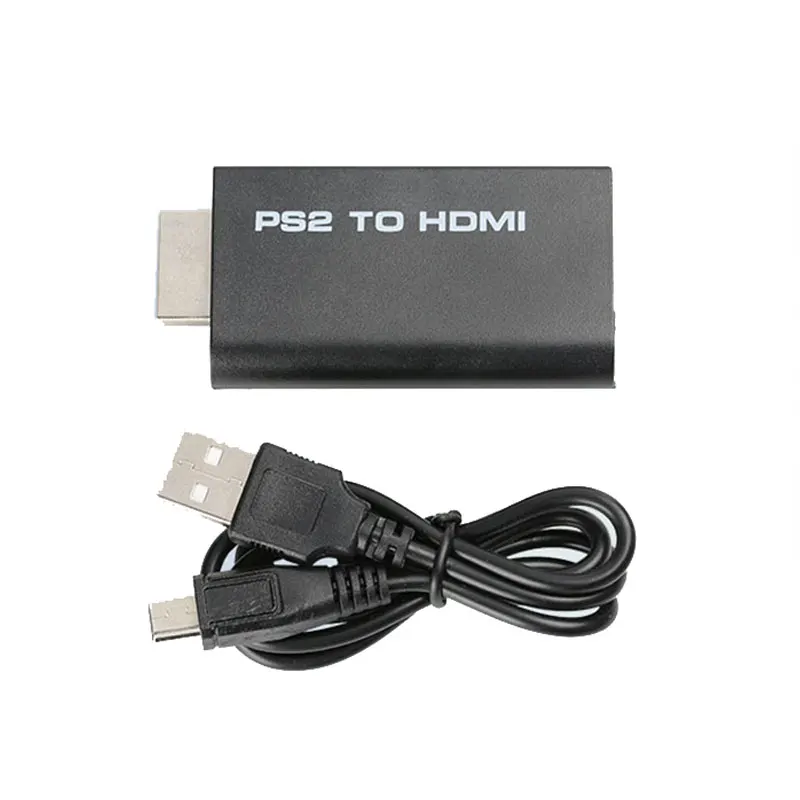 For PS2 to HDMI Audio Video AV Adapter Converter AV Input to HDMI VideoAudio Signals Output Cable for PS2 HDTV Display (10)