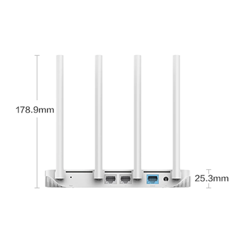 Оригинальный Xiaomi маршрутизатор 3A Wi Fi Ретранслятор 2 4 г/5 г 1167 Мбит/с 64 МБ 802.11ac с