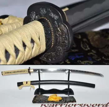 

41"Japanese Samurai Katana Sword Full Tang 1060High Carbon Steel Blade Sharp 219