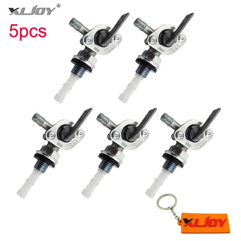 XLJOY 5 шт. топливный кран для бензобака 50 куб. См 70 90 110 125 140 150 160 мотоциклетный