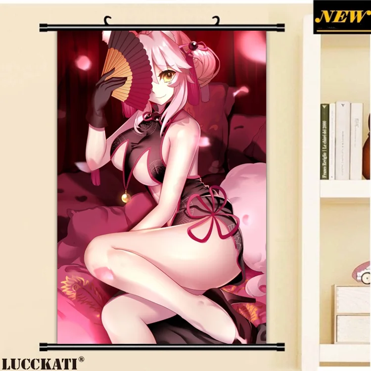 19yande.re 501823 animal_ears chinadress fate_grand_order heels no_bra paperfinger tail tamamo_(assassin)_