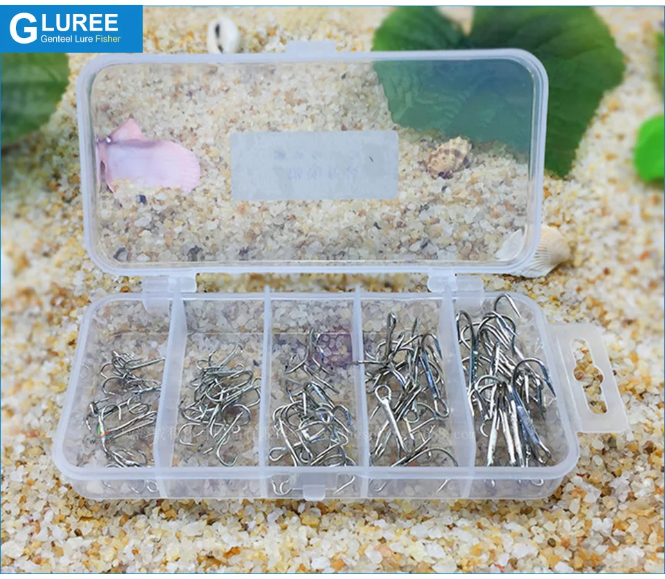 GLUREE-50PcsSet-Fishing-Hook-Soft-Bait-White-Nickel-Treble-Hook-High-Carbon-Steel-Fishhooks-Barbed-Hook-Fishing-Tackle_07