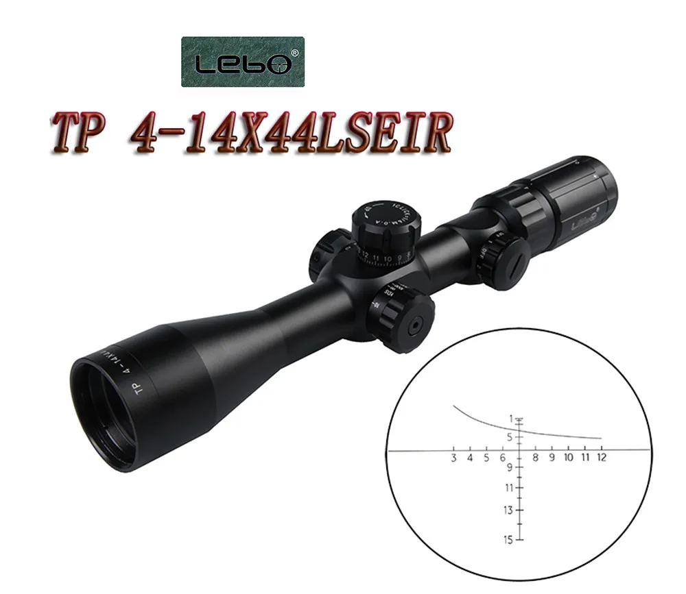 LEBO TP 4 14X44LSFIR оптическая направляющая винтовка охотничья походная наружная