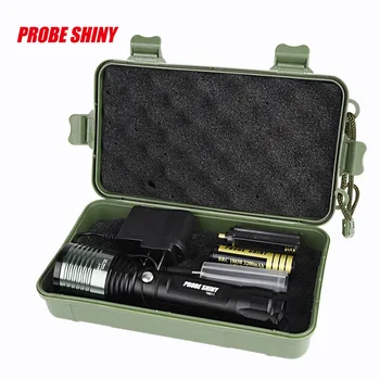 

PROBE SHINY Zoomable CREE XML Q5 LED 18650 Flashlight Torch Zoom Lamp Light 3 Mode US Plug Dropshipping #1101