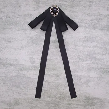 

NEW Women bowtie British style Butterfly Women's Bow Tie fashion Female bowknot Girl Hotel Waitress Neck Wear Ribbon Ties