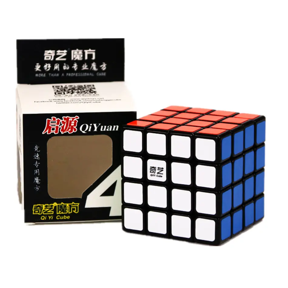 

Qiyi 4x4 Cube Qiyuan S 4x4X4 Magic Cube 4 Layers Speed Magic Cube Puzzle Toys For Children Kids Gift Education Toy