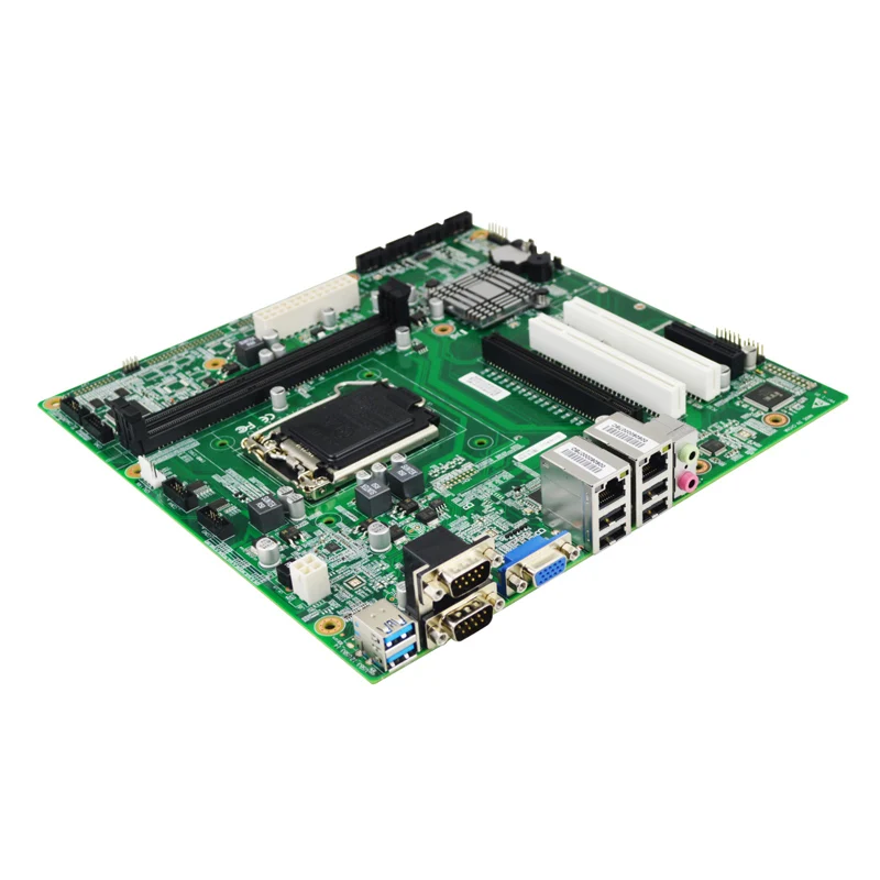 LGA1150 I3/I5/I7 DDR3 Industrial motherboard 14*COM SATA VGA HDMI PCI PCIE MINI-PCIE